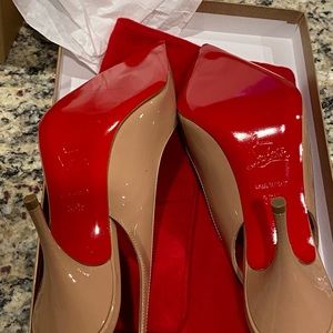 Christian Louboutin slingback With pointed toe